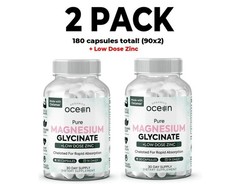 2 PACK-Organics Ocean Pure Magnesium Glycinat...