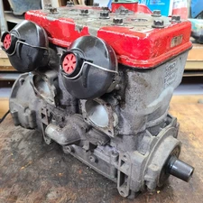 Rotax Type 583 Ski Doo Formula Snowmobile Long Block W/Rave Valves