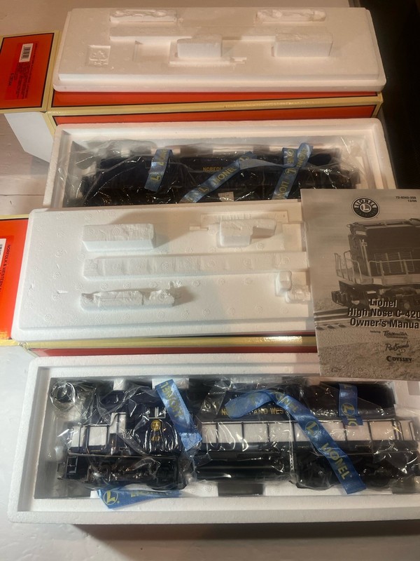 Lionel 28244/28250 N&W C-420 Diesel Engine Set P/NP. TMCC/RS. See Details