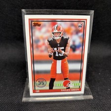 2026 Topps Flagship Football Taylen Green 35th Anniversary Rc 91tr-8 Browns