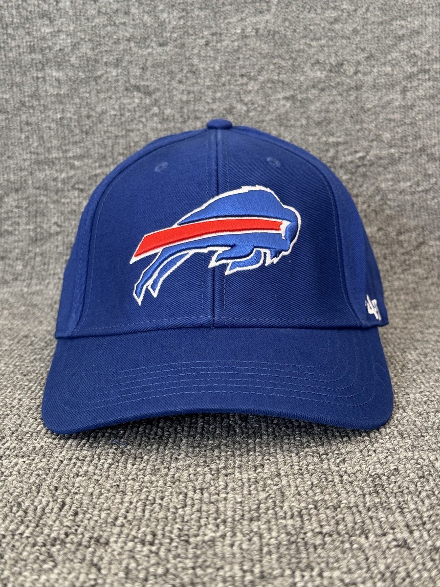'47 Brand Buffalo Bills Baseball Cap Strapback Hat Blue One Size NFL Dad Hat