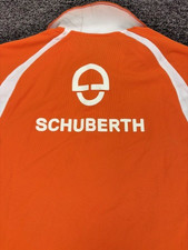Schuberth Motorcycle Helmets Polo Shirt Orange