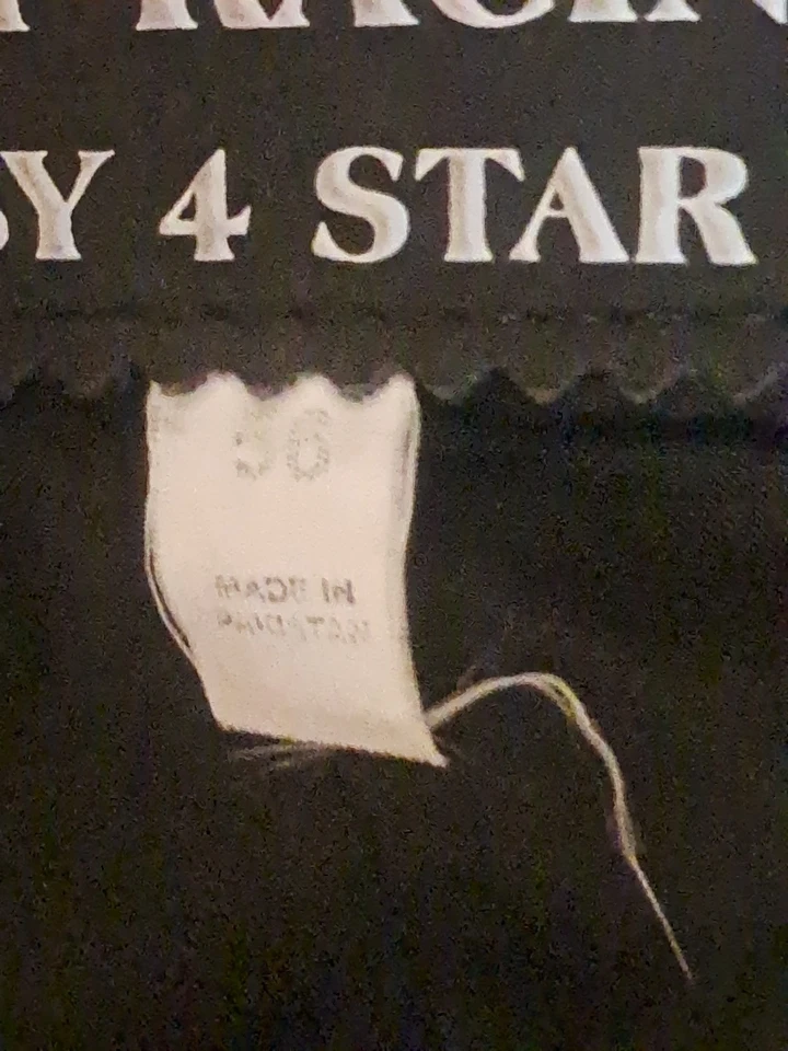 Chaqueta Top Gear #1 Racing By 4 Star de cuero negra talla M Foto 2 de 4