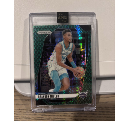 2024-25 Panini Prizm Brandon Miller Jade Dragon Scale Prizm #109 /48 Hornets