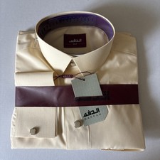 MEN Size 54M DAFFAH High Quality ALL SEASON Thobe CUFF SLEEVE SHIRT COLAR