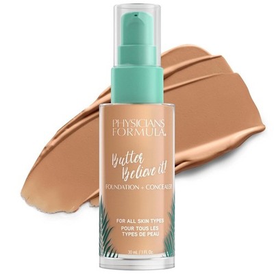 Physicans Formula Butter Believe It foundation + Concealer-Medium