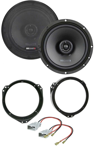 MB Quart 2-Wege 16,5Cm 160Watt Lautsprecher FüR Honda Jazz 02-08 FronttüR Auto B-image