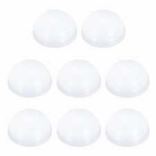 Rubber Speaker Isolation Feet,0.71" Transparent Anti-Vibration Pad, Pack of 8
