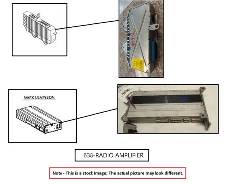 RADIO AMPLIFIER OEM 18-21 LEXUS NX300 1YR WRNTY