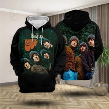 The Beatles Rubber Soul Pullover Hoodie Music Lovers Hoodie