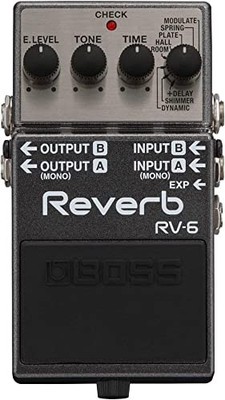 BOSS Boss Reverb RV-6 Expression Pedal Effektor 8 Effekte JAPAN JDMPS
