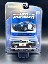 Greenlight Hot Pursuit 4 Broward County Florida Sheriff 2009 Dodge Challenger D4