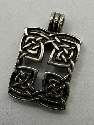Hochwertiger 925 Sterling Silber Keltischer Knoten Anhänger   2,76 Gramm 