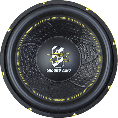 ZERO GROUND GROUND-ZERO（グラウンドゼロ） GZRW12XSPL-D2ウーファー ZERO GROUND 薄*茶様 GZRW 12インチ 12XSPL カーオーディオ