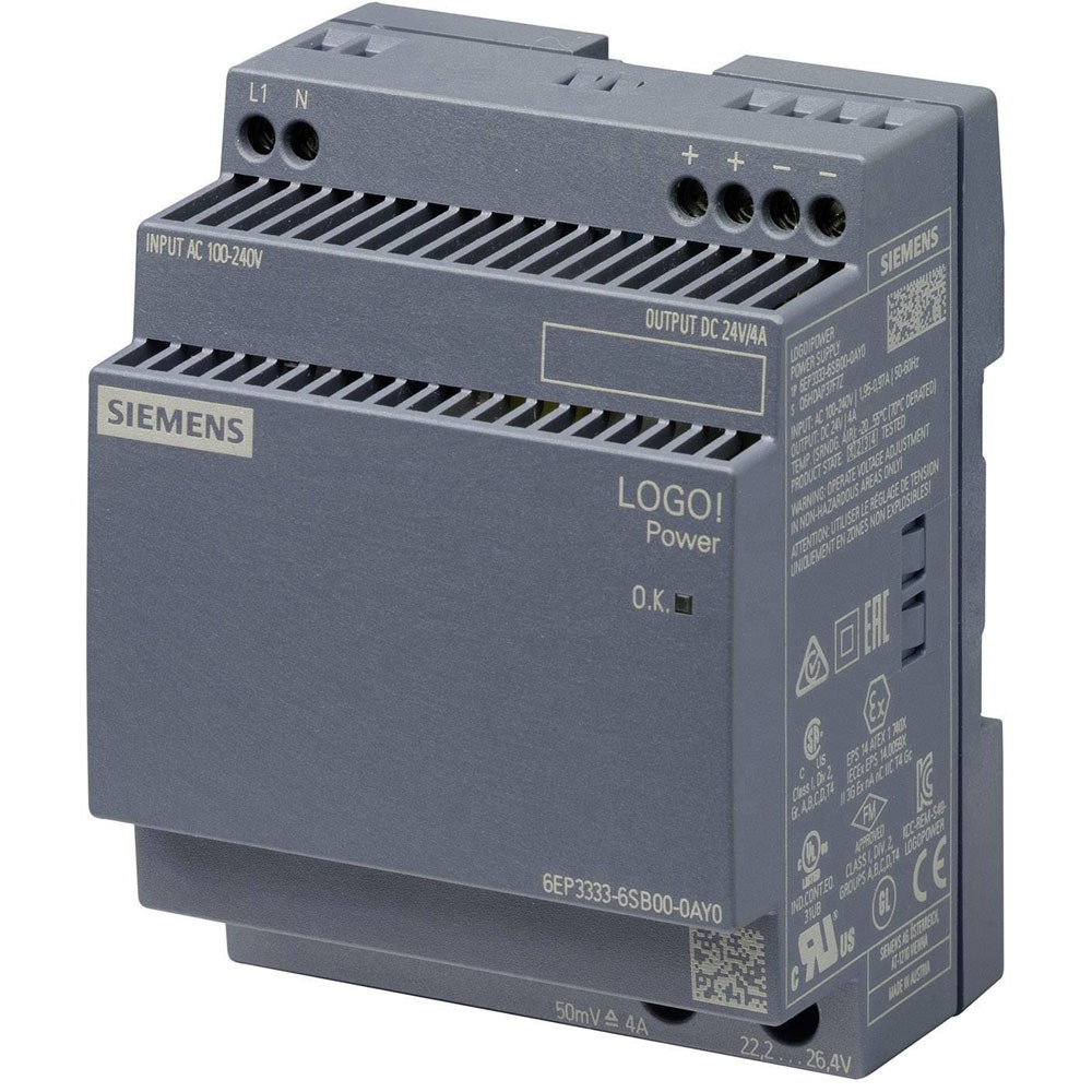 Siemens Logo!Power PLC Power supply 24V/4A