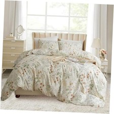 Vintage Garden Floral Comforter Set Queen Queen 90"x90" C attractive Floral