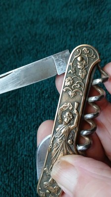 RARE JACOBY AND WESTER BARTENDERS KNIFE 1891/1902