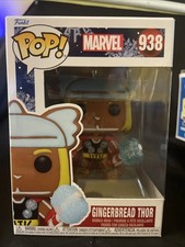 Funko Pop! Marvel Holiday - Figura Vinilo Thor Pan de Jengibre 938 + Protector
