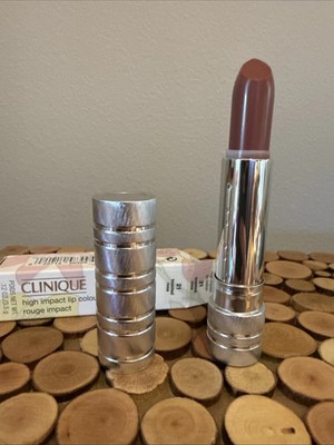 Clinique High Impact Lipstick 21 Toasted Rose 0.12 oz/3.5g Full Size NIB
