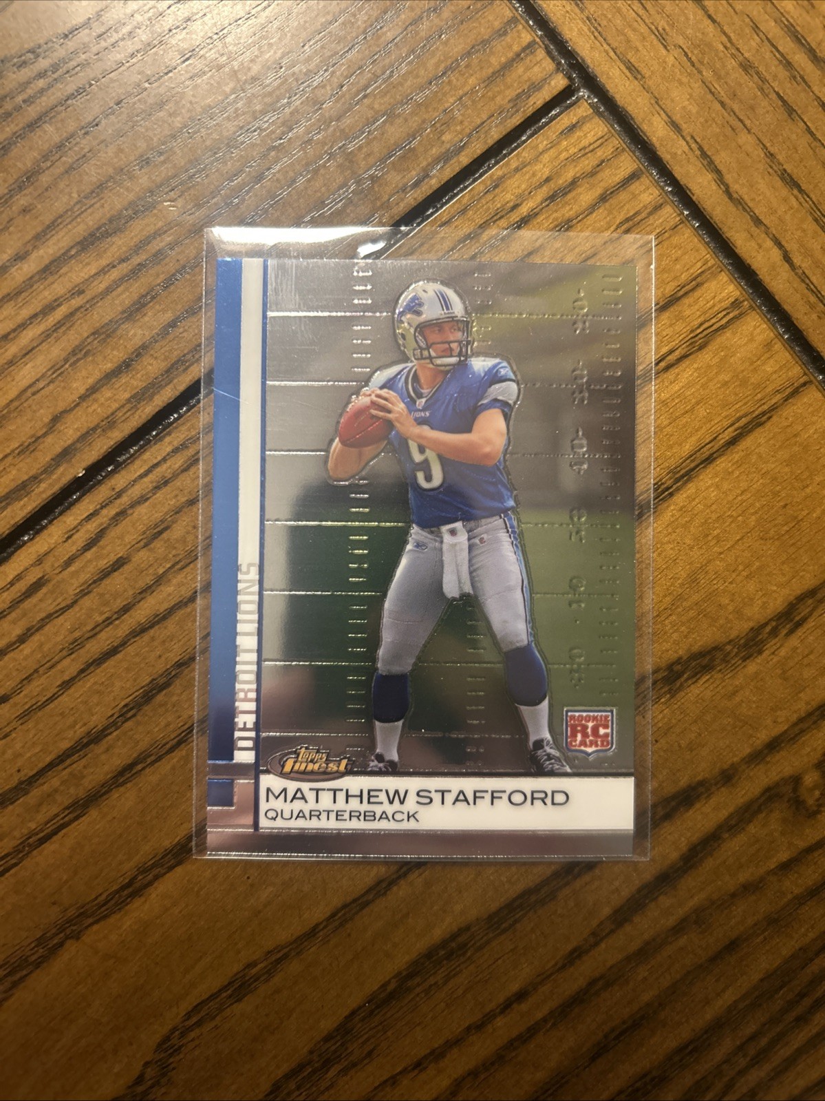 2009 Topps Finest Matthew Stafford Rookie #100 Rams MVP NFL Football QUANTITY