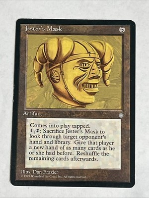 MTG - Jester s Mask (Ice Age) - Near Mint Never Played