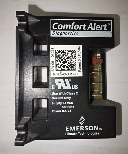 EMERSON COMFORT ALERT ULTRATECH DIAGNOSTICS 543-0012-00 HVAC