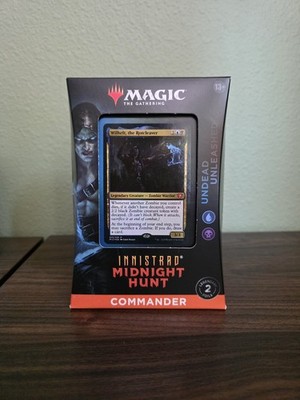 MTG Innistrad Midnight Hunt Undead Unleashed Commander Deck Sealed NM