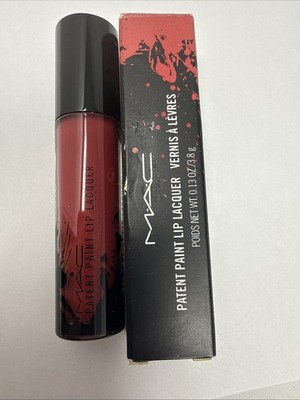 MAC Patent Paint Lip Lacquer *Slick Flick* BNIB FULL SIZE AUTHENTIC RARE 