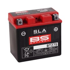 YAMAHA XT 1YB/3C5/B1U 250 (2013-2024) BS BTZ7S 12V 11.8Ah SLA AGM Battery