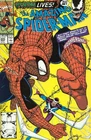 Amazing Spider-Man #345 FN+ 6.5 1991 Stock Image