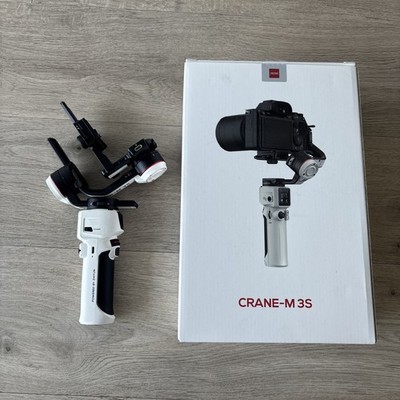 ZHIYUN Crane M3S 3-Axis Kamera-Gimbal-Stabilisator, Weiß, So gut wie neu