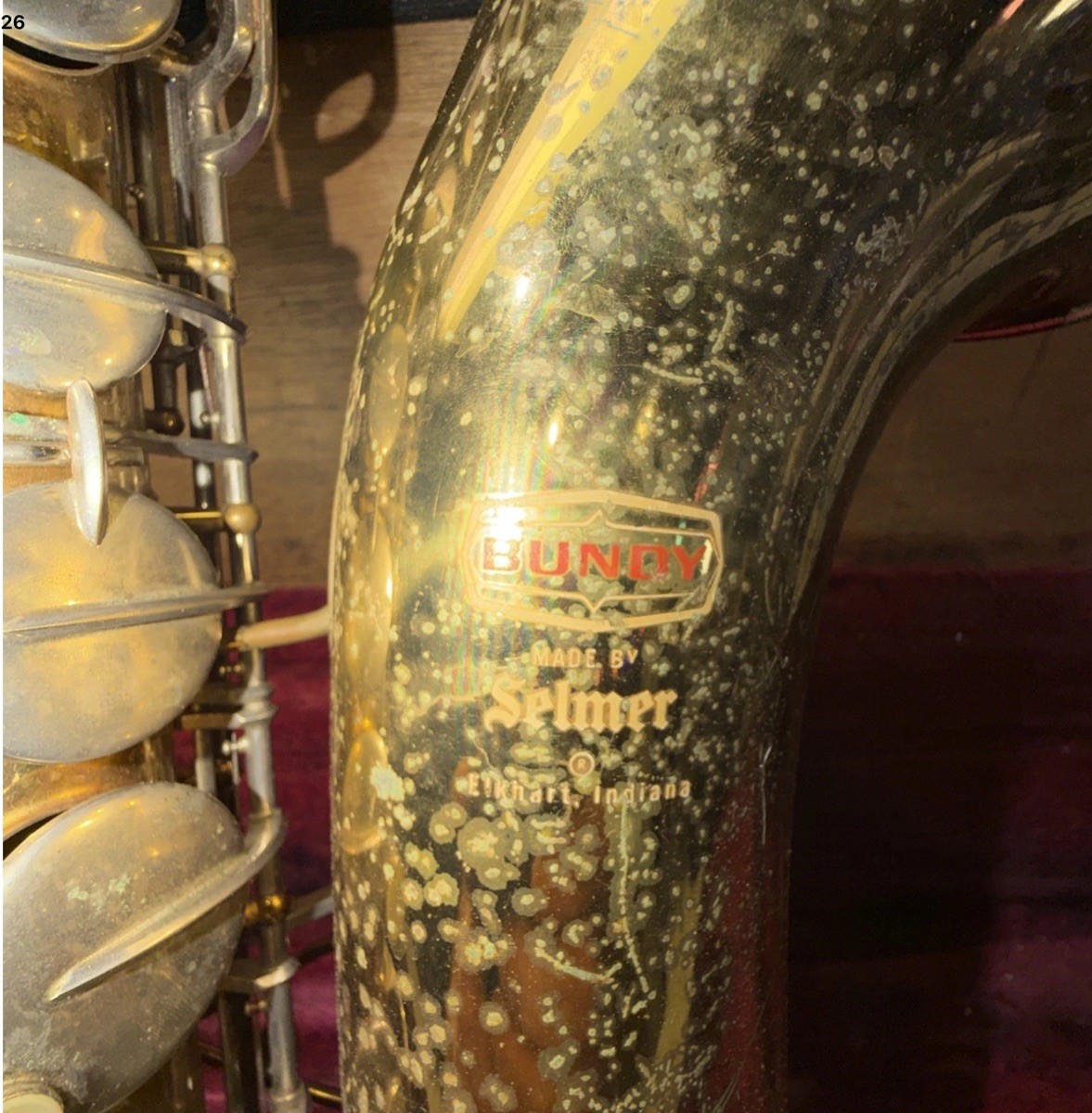 Bundy by Selmer Tenor Saxophone (serial#: 483140)