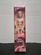 Mattel Palm Beach Barbie Always Dressed Swimsuit Doll 2001 53457