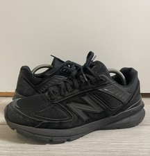 New Balance 990v5 Made in USA Shoes Triple Black Running Athletic Men’s Size 10