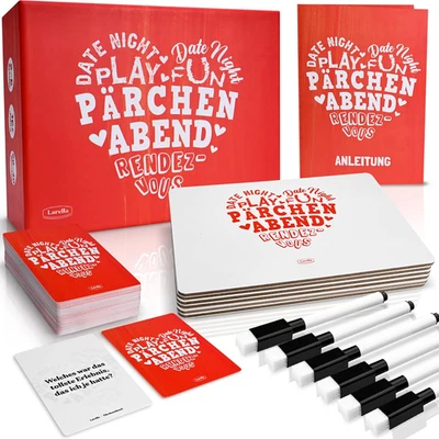 Pärchenabend Partner Geschenke Couple Game Kartenspiel Paare Jahrestag