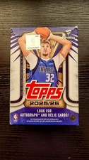 2025-2026 Topps Fanatics Exclusive. OPENED BOX. 25 Parallels + 128 Base Cards