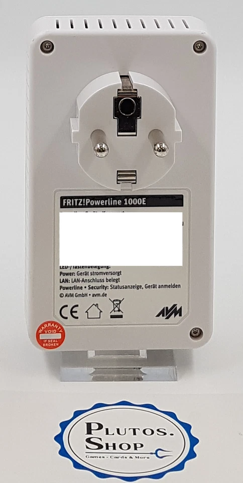 AVM FRITZ Powerline 1000e Gigabit Netzwerk LAN 1200Mbps Adapter Powerlan dlan - Bild 2 von 3