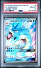 2019 POKEMON SUN & MOON HIDDEN FATES #16 GYARADOS GX PSA 10