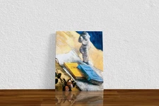 Vincent van Gogh "Still Life with Statuette an" Canvas Print Wall Art Home Decor