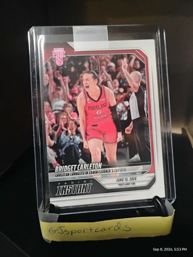 2026 Panini Instant WNBA #155 Bridget Carleton Portland Fire PR:144 Ships ASAP