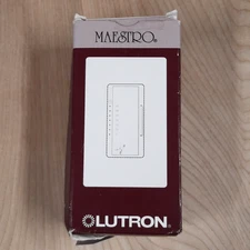 Lutron Maestro Countdown Timer Rocker Fan / Light Switch - White (MA-T51-WH)