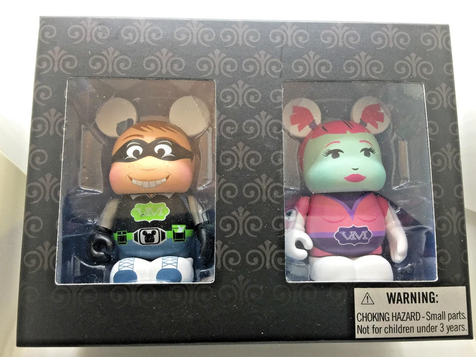 Edição Limitada Disney Vinylmation Urban SDCC Exclusivo 2012 Pacote com 2 Kidrobot - Imagem 2 de 4