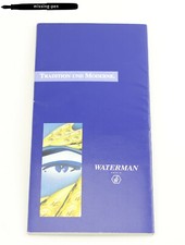 Waterman Postcards Catalog from 1999 "Tradition und Moderne" 