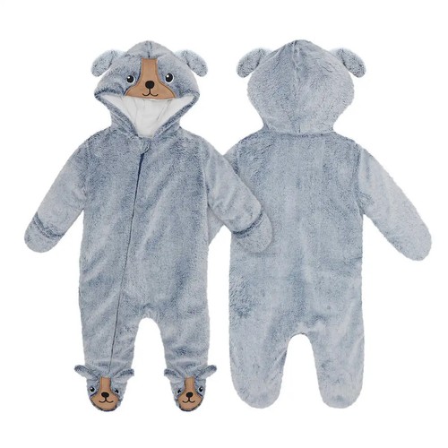 Koala Baby Infant 1-Piece Fleece Jumper - Picture 2 of 2