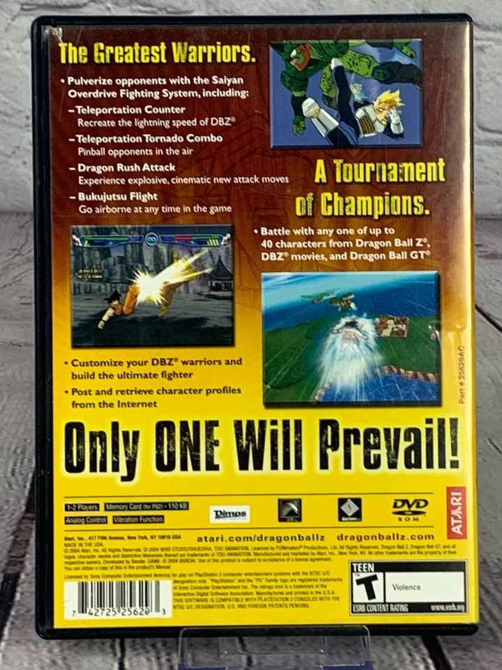 Dragon Ball Z: Budokai 3 (Playstation 2, 2005) CIB Complete /w Excellent Disc - Image 2 of 4