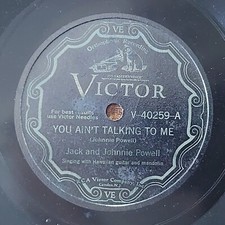 78 RPM Jack and Johnnie Powell 