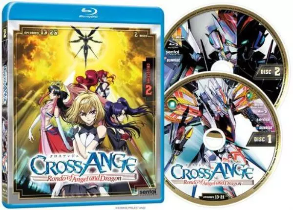 Cross Ange Rondo of Angels and Dragons Collection 2 Blu-ray Anime