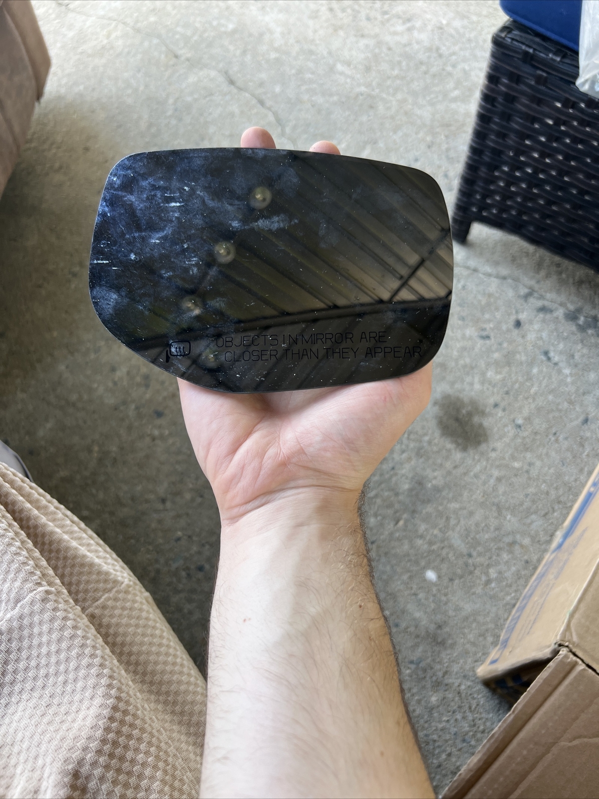 Genuine Subaru Mirror Glass 91039AN03A