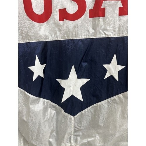 Summer Olympic Games Tracksuit Official USA Patriotic Committee Windbreaker VTG - Picture 13 of 16