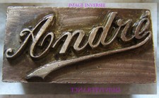 EST51 - Leather Stamp Shoes "ANDR " 1950s